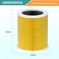 thumbnail image 2 of 2-Pack AP401 Pets Allergy Filter Compatible with JOWSET Purifiers, 2 of 6