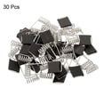 thumbnail image 3 of Uxcell 50x16mm Fix Clamps for Ceiling Lamp Recessed Light Downlight Spring Clips 30 Pack, 3 of 5