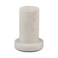 thumbnail image 6 of Modern Marble Candle Holder - Stone Taper & Pillar Holder for Home & Office Decor - Minimalist Elegant Design - Durable Handmade White Marble Accent for Table, Mantle & Living Room - 4" White, 6 of 11