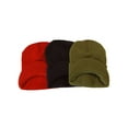 thumbnail image 1 of Beanie Visor 3-Pack  - Maroon, Navy, Olive, 1 of 2