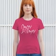 thumbnail image 3 of Tee Hunt Cancer Slayer T-Shrit Breast Cancer Awareness Ribbon Hope Healing Women's T-Shirt Tee, Pink, Large, 3 of 5