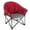 Burgundy Red, variant on ARROWHEAD OUTDOOR Oversized Heavy-Duty Club Folding Camping Chair w/ External Pocket, Cup Holder, Gray
