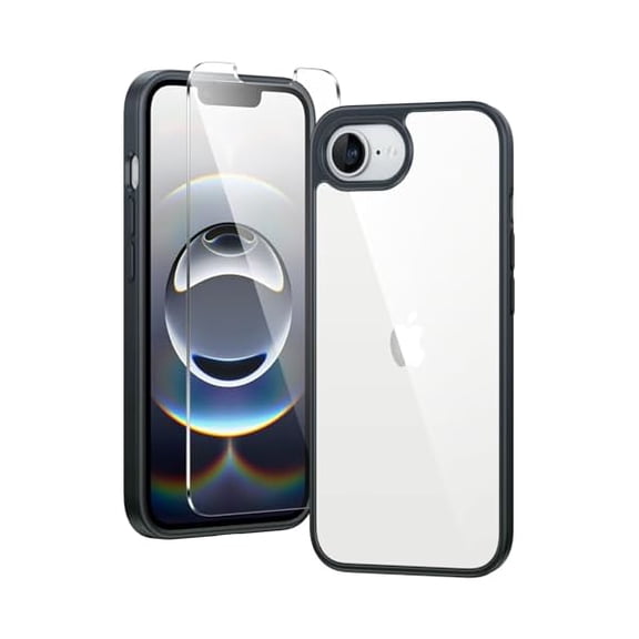 Eryueer for iPhone 17e & iPhone 16e Case Clear: Phone Cases Compatible with Magsafe Slim Anti Yellowing Military Grade Drop Protection Rugged Shockproof Protective Transparent Phone Cover