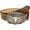 Light Brown, variant on Jiibva Cowboy Buckle Belt Vintage Western Printed Belt Western Leather Bull Head Buckle Belt Engraved Floral Bull Belt for Men Women