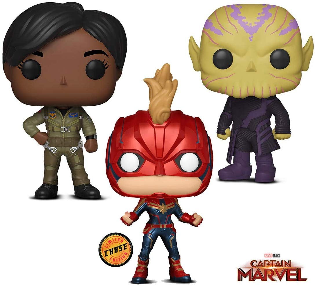 funko captain marvel chase