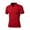 Red, variant on Mens Plus Size Shirts Mens Casual Solid Short Sleeve Turn-down Collar T-Shirt Blouse Tops