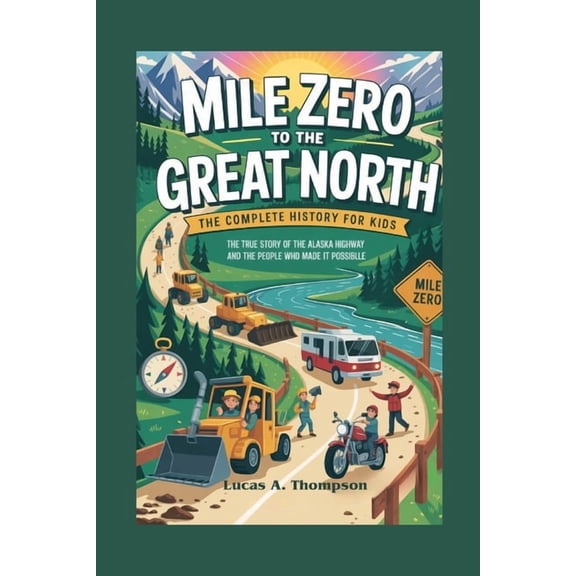 Mile Zero to the Great North: The Complete History for Kids: The True Story of the Alaska Highway and the People Who Mad, (Paperback)