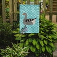 thumbnail image 2 of Caroline's Treasures BB8067GF Pilgrim Goose Blue Check Flag Garden Size , Small, multicolor, 2 of 3
