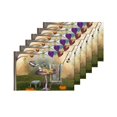 thumbnail image 4 of MKHERT Funny Surrealist Banquet with Autumnal Fruits Pumpkin and Teapot Placemats Table Mats for Dining Room Kitchen Table Decoration 12x18 inch,Set of 6, 4 of 4