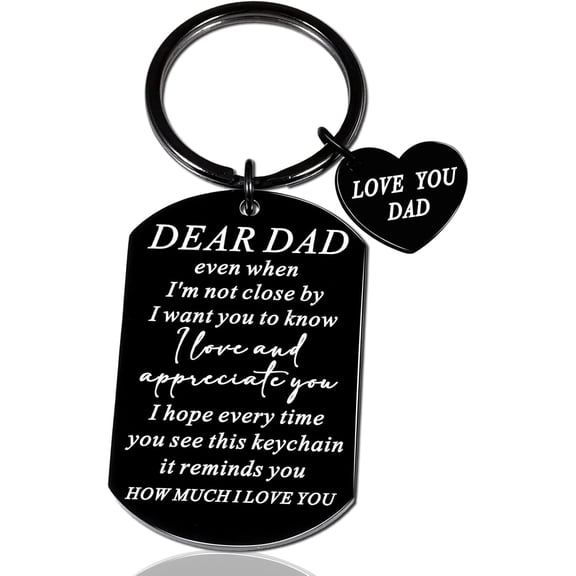 Father's Day Gifts for Dads from Daughters and Sons Father's Day Gifts for Dads from Daughters and Sons Best Dad Ever Christmas Gifts Father's Day Keychains Gifts for Dads Keychains