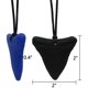 thumbnail image 4 of Paquete de 3 mordedores colgantes de tiburón de silicona - negro + blanco + azul Zhivalor WRLF-499, 4 of 7