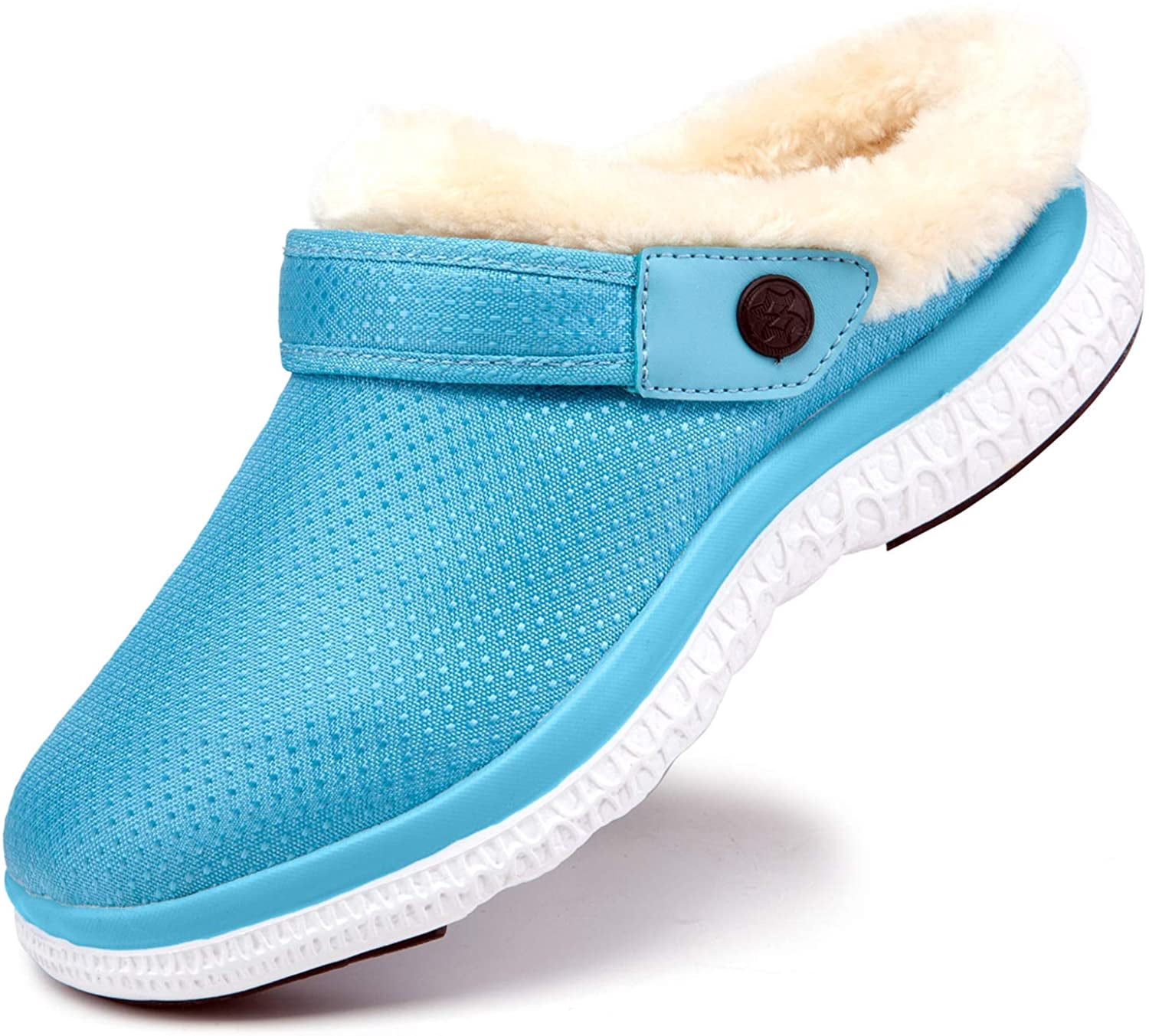 fleece lined outdoor clogs