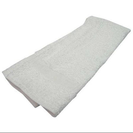 R & R TEXTILE 51620 Hand Towel, 16x27 In., White, Pk 12