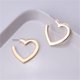 thumbnail image 4 of Pendientes geométricos en forma de corazón Joyas Pendientes de color sólido a la moda Wmkox8yi sjalhkljlk4097, 4 of 7