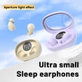 thumbnail image 6 of Mini Invisible Earbuds for Work and Sleep - Best Small Earbuds for Small Ear Canals for Sleeping Tiny Discreet Hidden Invisible Headphones for Work,Black, 6 of 7