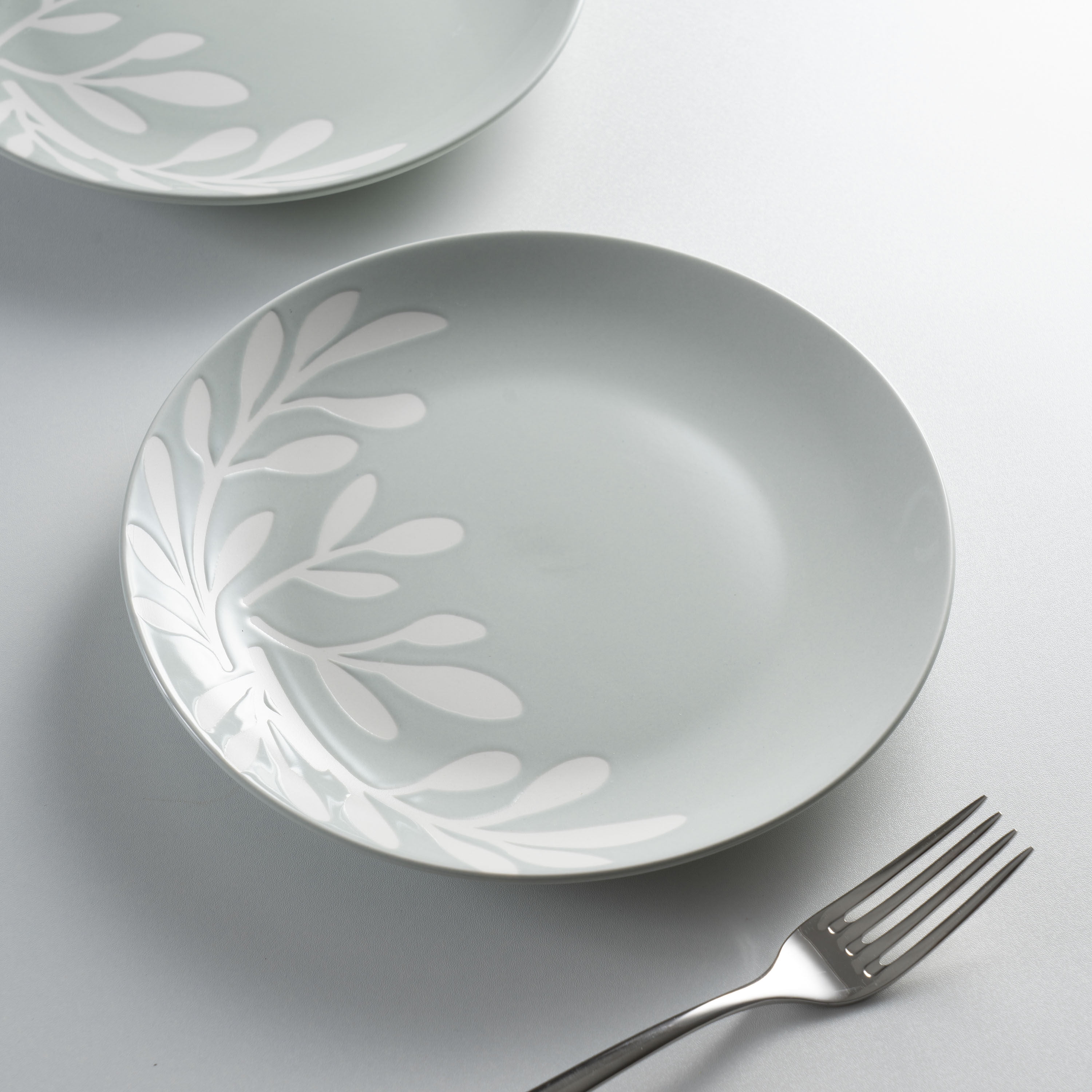 Assiette à salade Mainstays Emelie en grès vert de 20 cm