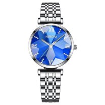 Nibosi Watch For Women Top Brand Luxury Fashion Quartz Ladies Watch Rhombus Glass Green Clock Female Wristwatch Relogio Feminino - Quartz Wristwatches