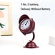 thumbnail image 3 of Desktop Clock, European Retro Clock Ornaments, Desktop Crafts, Small Searchlight Clock, Home Decoration Gift, 3 of 5