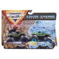 thumbnail image 1 of Monster Jam 1:64 2-Pack (Dirty to Clean) - Mohawk Warrior vs. W, 1 of 6