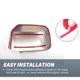 thumbnail image 5 of Cubierta de espejo lateral del conductor y pasajero de Unique Bargains para Nissan X-trail Rogue par cromado, 5 of 7