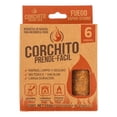 thumbnail image 1 of Briquetas de Madera Corchito para encender el Fuego 6 piezas, 1 of 4