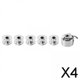 thumbnail image 1 of 2 X Cajas de Bobinas para Máquinas de Coser Y 5 X Bobinas para Máquinas de Coser, Bobinas de Coser de Metal para Costura Artesanal , Plata, 4 piezas, 1 of 10