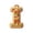 I, variant on Clearance! Gingerbread Alphabet Letter Ornaments A to Z - 26 Initial Candy Cane Letter Pendant, Mini Monogram Hanging Decorations for Christmas Tree Decor & Holiday Gift