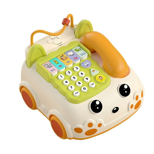 lionlar Early Learning Toys Piano Pretend Phone for Early Education Gift S
