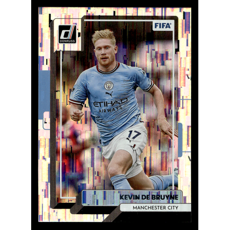2023 Panini Donruss Soccer Kevin De Bruyne #161 Holo Trading Card Manchester City