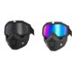 thumbnail image 1 of Máscara deportiva retro de dos piezas, casco resistente al viento y gafas., 1 of 5