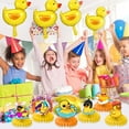 thumbnail image 7 of 9PCS Rubber Duck Honeycomb Centerpieces Themed Birthday Party Decorations Yellow Duck Animals Centerpiece Table Decoration Party Favors Decor Supplies Gifts for Boys Girls Men Women, 7 of 7