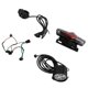 thumbnail image 5 of Bike Light Set IPX4 Water Resistant Bike Headlight and Tail Light with Turn Signals Set for Night Cycling 36V-60V, 5 of 5