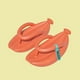 thumbnail image 5 of Amzcrzy Zapatos de mujer,Zapatos de mujer,Zapatillas de mujer, Zapatillas de casa para hombre y mujer, para parejas, para interior y exterior, con suela blanda, tipo banana, chanclas Sandalias Mujer, 5 of 7