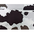 thumbnail image 3 of De Leon Collections 63701 Cow Hide Print Animal Print Sheet Set, Brown & White - Twin Size, 3 of 4