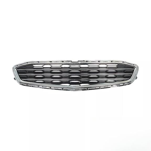 Suitable for Upper & Lower Honeycomb Mesh Grille Front Bumper for 2016-2018 Chevrolet Malibu