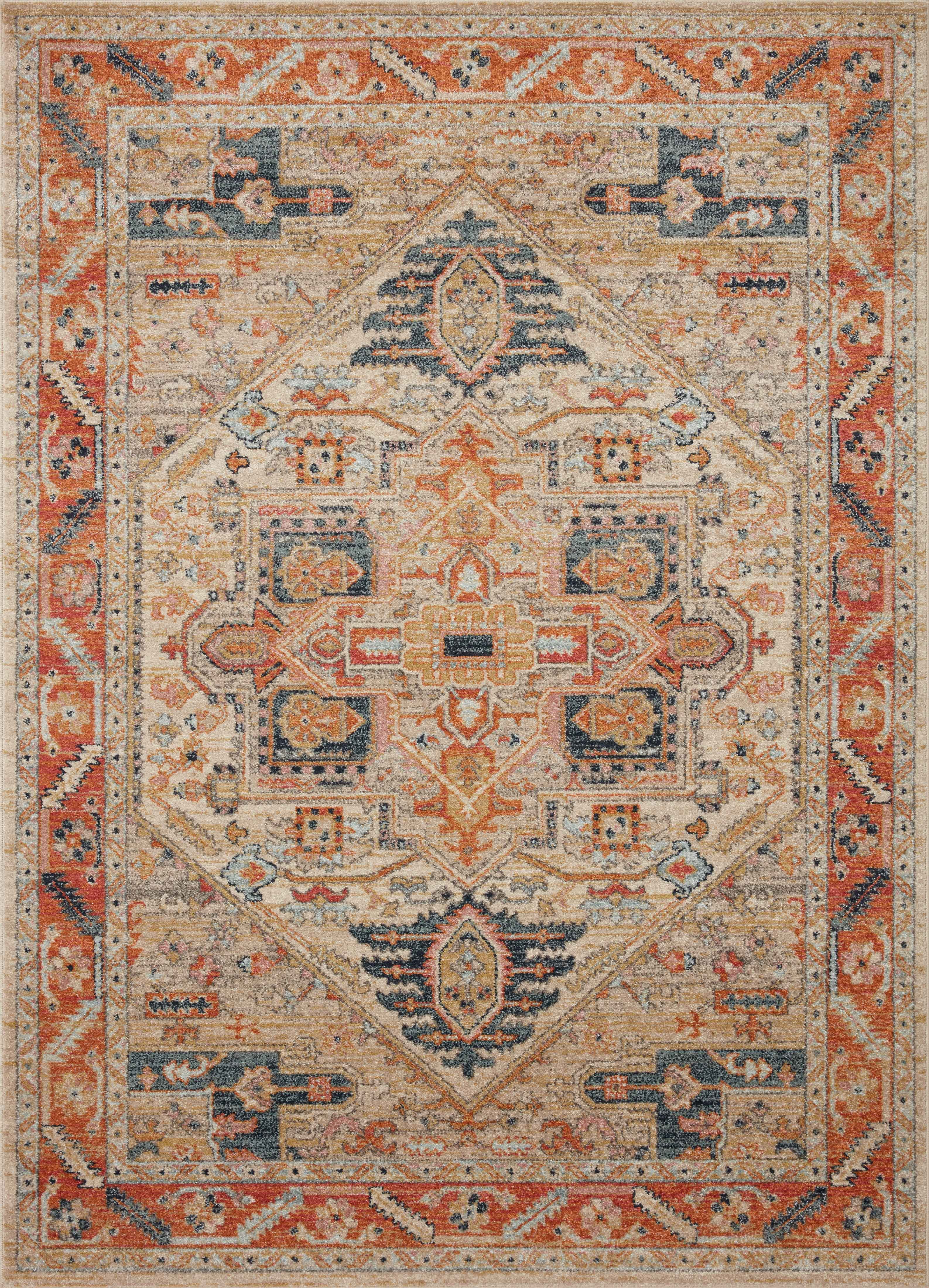 Loloi Jocelyn Southwestern Sand / Multi Area Rug