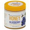 Natural American Foods Honey, Creamy Spread, Blueberry, 12 Oz