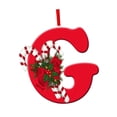 thumbnail image 4 of 2 Letras De Adorno Colgante Para árbol De Navidad, Decoración Navideña Para Porche, Vacaciones De Año Nuevo, G, 4 of 8