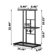 thumbnail image 6 of Uptyia Metal Flower Plant Stand Black Plant Stands for Indoors Plant Shelf with 3 Tier 4 Potted Dark Grey Multi-Layer Plant Shelf, 6 of 8