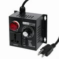 thumbnail image 1 of AC Motor Speed Controller ,Variable Speed Controller Fan Speed Controller, 120V SCR Voltage Regulator US Plug,1 x Voltage Regulator,Black, 1 of 7