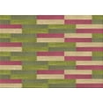 thumbnail image 1 of Ahgly Company Machine Washable Indoor Rectangle Transitional Sienna Brown Area Rugs, 5' x 7', 1 of 7
