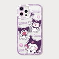thumbnail image 3 of Hello Kitty Kuromi funda suave para Samsung Galaxy, S23, S22 Ultra, S21, S20 FE, S10 Plus, Note 20, 10, 9, A32, A52S, A52, A72, funda de silicona, 3 of 5