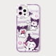 thumbnail image 3 of Hello Kitty Kuromi funda suave para Samsung Galaxy, S23, S22 Ultra, S21, S20 FE, S10 Plus, Note 20, 10, 9, A32, A52S, A52, A72, funda de silicona, 3 of 5
