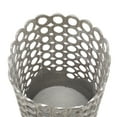 thumbnail image 6 of DecMode 32", 24"H Geometric Silver Aluminum Vase, Set of 2, 6 of 10