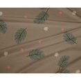 thumbnail image 5 of oneOone Polyester Spandex Light Brown Fabric Christmas Feather Sewing Craft Projects Fabric Prints By Yard 56 Inch Wide, 5 of 5