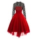 thumbnail image 3 of Vestidos Para Mujer Vestido de Manga Larga Estilo Gótico de Moda Erógeno Cuello Redondo Banquete Festival Vestido Con Hombros Descubiertos Vestido de Gasa de Encaje Odeerbi  ODB172809, 3 of 5