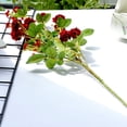 thumbnail image 4 of Visland 28.74” Artificial Fabric Red Rose Bouquet, 4 of 5