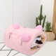 thumbnail image 2 of Jadeshay Nidos de hámster, Franela Gruesa, Mini Mascota, hámster, Hamaca cálida, nidos Colgantes para Dormir, casa, Columpio, Cama para Ardilla, Erizo(Rosa), 2 of 5