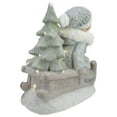 thumbnail image 4 of Northlight Lighted Girl on a Sled with Tree Christmas Decoration - 15" - Warm White Lights, 4 of 5