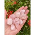thumbnail image 5 of Rose Quartz Tumbled Stones, Polished Rose Quartz Gemstone, Rose Quartz Healing Crystals (Rose Quartz, 0.25 Pound), 5 of 9